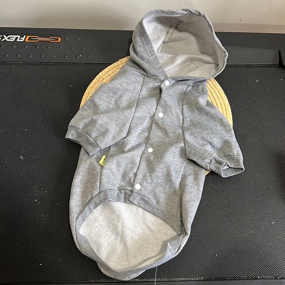 Droolingdog Short Sleeve Hoodie Security Print Top Size XXL - Picture 2 of 6